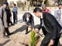گزارش تصویری از آئیین درختکاری و تقدیر ازهمکاران فضای سبز دانشگاه